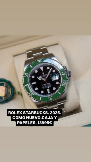 Rolex Submariner Starbucks 2025