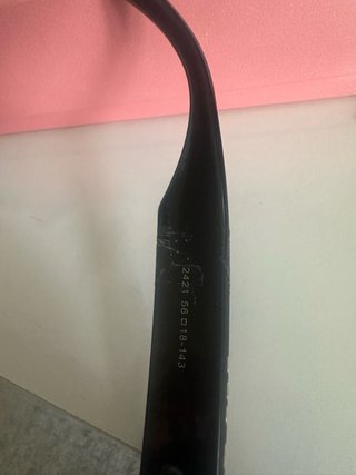 Gafas Miu Miu Negras y Doradas
