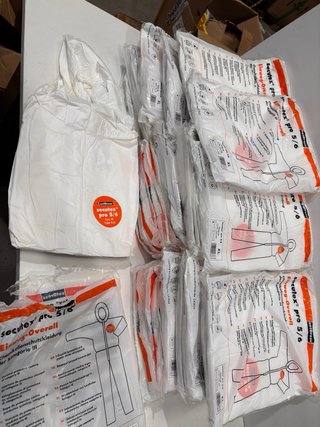 Lote de 25 Monos de Protección Desechables