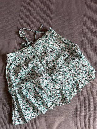 Falda pantalón estampada