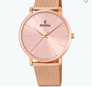 Reloj Festina Mujer Rosa Dorado
