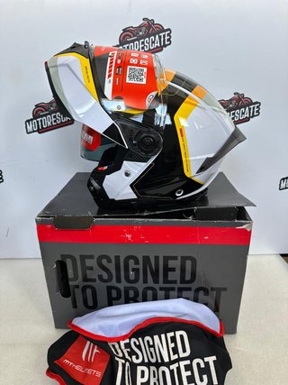 Casco T-XS Modular MT Atom SV con gafa solar