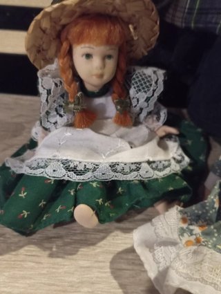 Muñecas de porcelana vintage