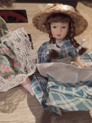 Muñecas de porcelana vintage