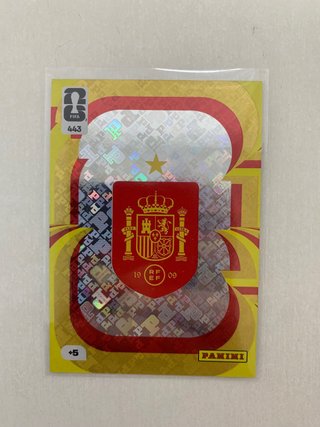 Cromo Panini Selección Española world cup 2026