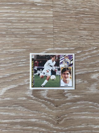 Cromo Lasa Liga Este 97-98 Real Madrid Baja