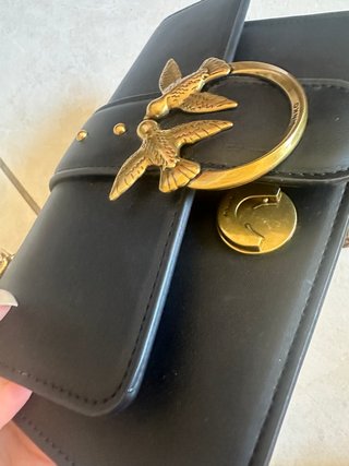 Borsa Pinko nera 20X14cm
