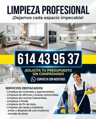 LIMPIEZA DE FIN DE OBRAS