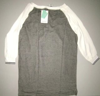 Sudadera Stradivarius gris talla L