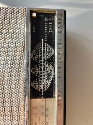 Radio Portatile Vintage Sanyo 3 Band