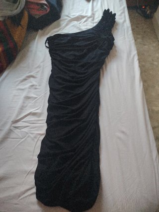 Vestido Negro de Licra