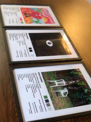 Cuadro álbum de música personalizado