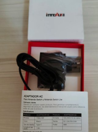 Cargador Nintendo Switch y Nintendo Switch Lite