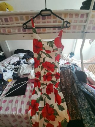 Vestido estampado floral