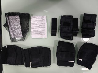 Pack protecciones patinaje/ciclismo