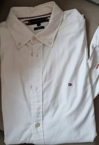 Camisa Blanca Tommy Hilfiger Talla M