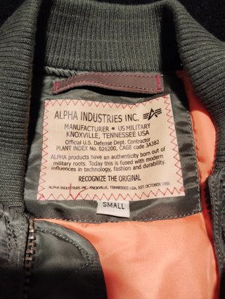 Cazadora Bomber Alpha Industries
