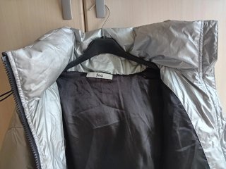 Cazadora find Plateada Talla L
