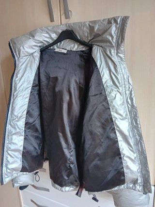 Cazadora find Plateada Talla L