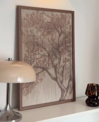 Cuadro Decorativo con Motivo de Árbol