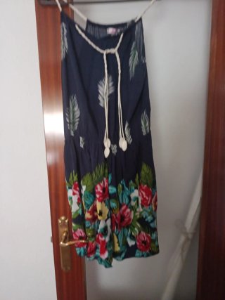 Vestido estampado tirantes