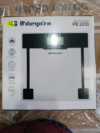 Báscula de baño Orbegozo PB 2210
