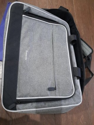 Maletín para portátil Zaropcase gris