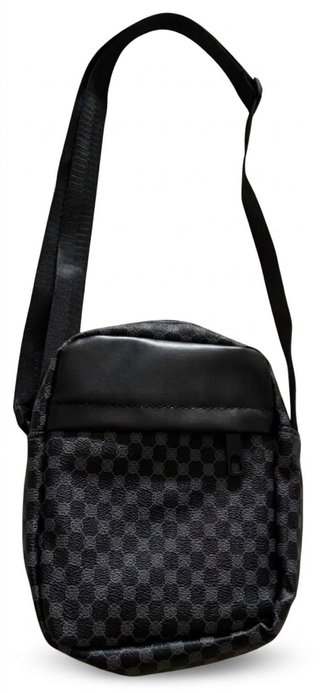 Riñonera Bandolera Negra y Gris
