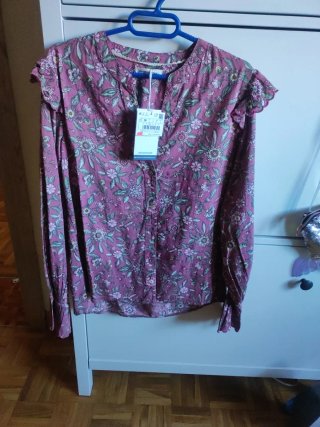 Camisa Springfield floral talla 38