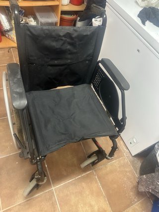 Silla de ruedas  grande plegable