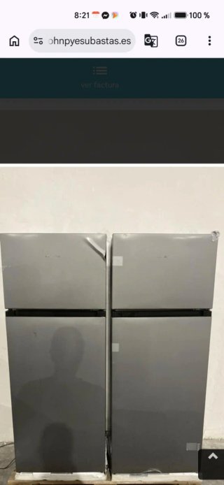 2 Neveras de 160x54 cm el precio cd und