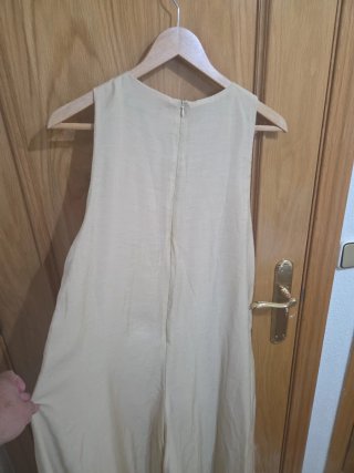 Mono largo beige Zara Talla S