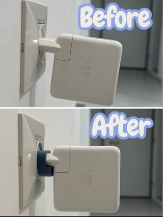 Adaptador de Enchufe para Cargador Apple