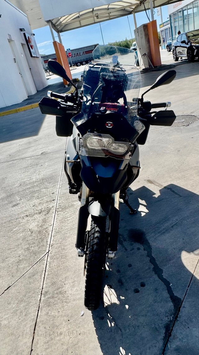 BMW F800GS Adventure Moto Gris/Negro