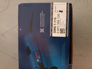 Mini Amoladora Bosch 720W 115mm
