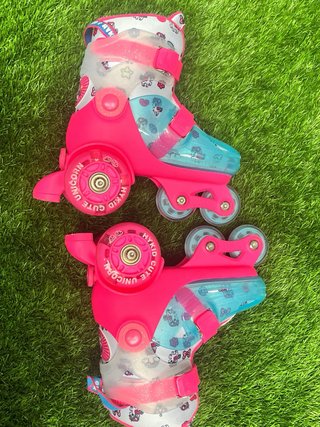 Patines infantiles Locavun Talla 28-32 Unicornios