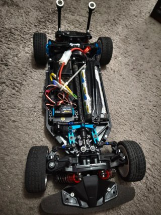 Coche RC Tamiya Ford Escort TT-02