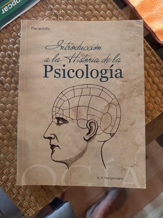 Libro Introducción a la Historia de la Psicología