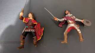 Figura Príncipe Medieval Estilo Capitán Trueno