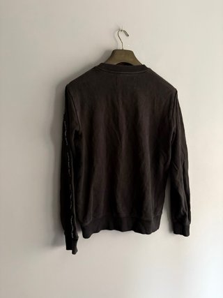 Calvin Klein Jeans Black Sweatshirt with Logo Tape