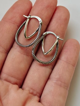 Pendientes Plata Doble Aro