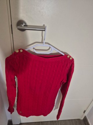 Jersey Ralph Lauren Rojo Mujer