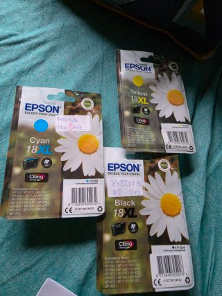 Tinta impresora Epson 18 XL