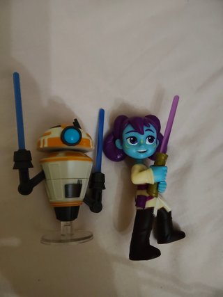 Figuras Star Wars: BB-8 y Jyn Erso