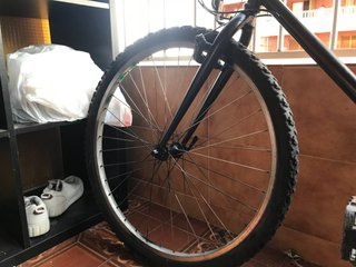Bicicleta de Montaña Negra