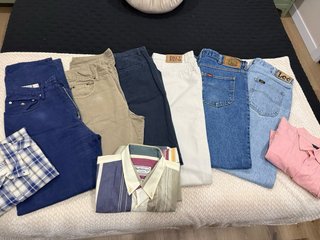 Lote Ropa Mujer y Hombre S-M-L-XL