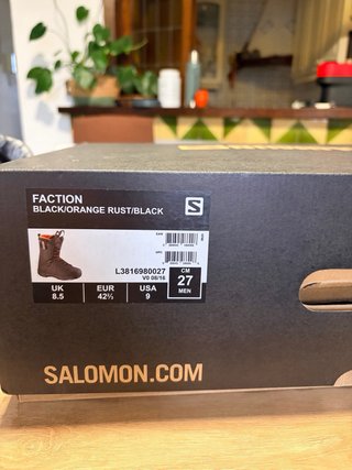 Botas de Snowboard Salomon Faction