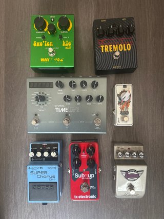 Set 7 Pedales Guitarra: Way Huge, Strymon, Boss, T
