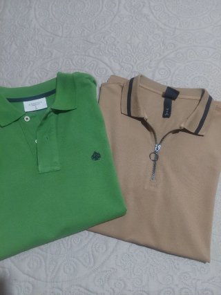 Lote 2 Polos Hombre Talla S