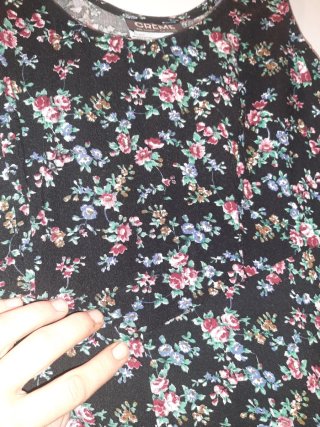 Vestido Vintage de Tirantes Floral